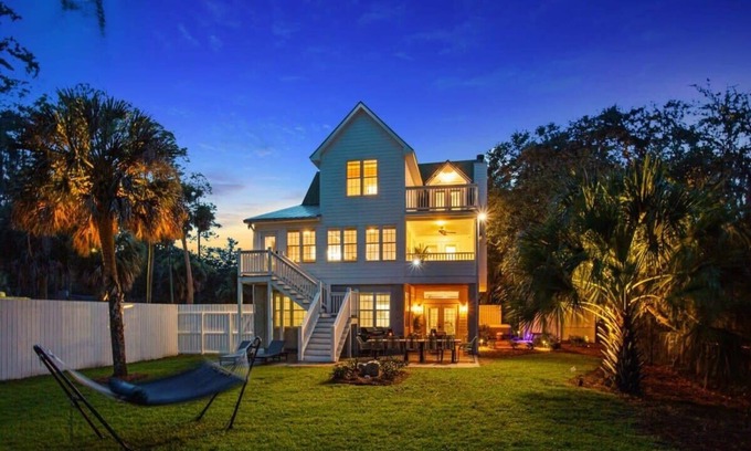 Savannah Casa | Large Peaceful Home | Hot Tub, Dock Near Beach