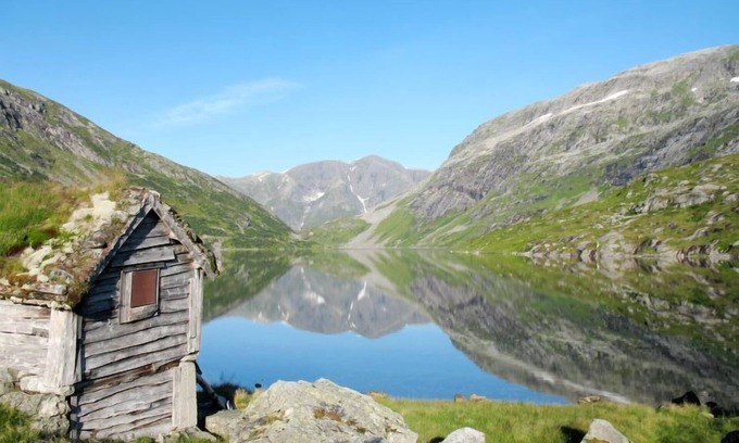 Viksdalen Casa | Casa de vacaciones Lauvavatnet (FJS087) en Viksdalen - 6 personas, 3 dormitorios