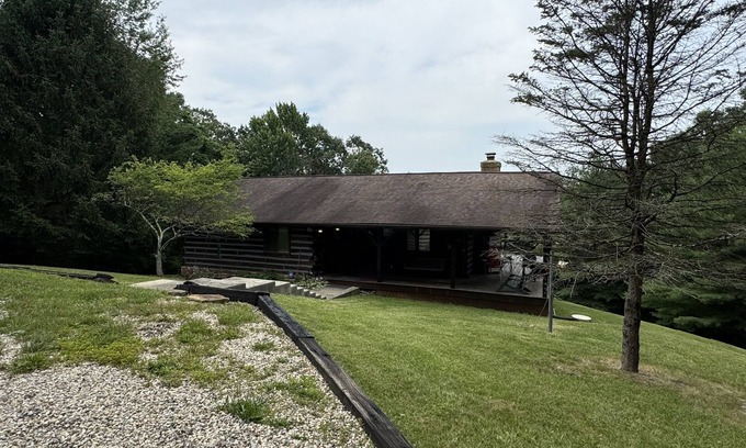 Laurelville Cabina | Moonlight Ridge-Cabaña-Baño privado