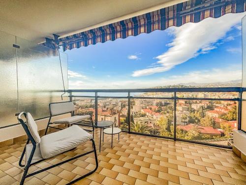 Lazaret Apartamento | Le Baccarat - Wifi, AC, vue mer, 4 pers