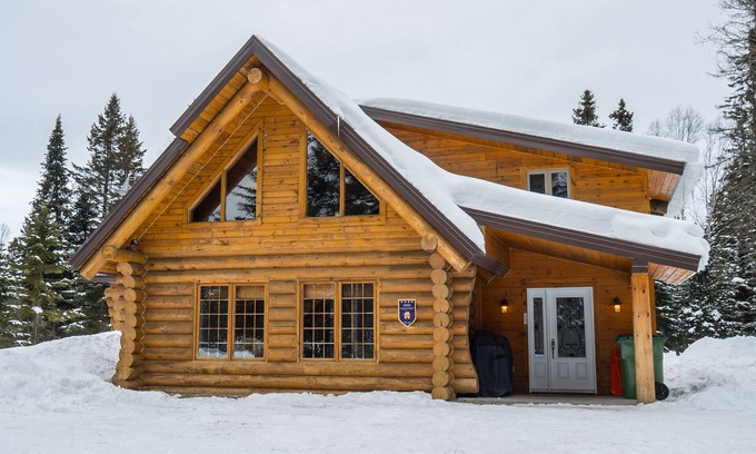 Saint-Tite-des-Caps Chalet De Esquí | LE BOIS RON DES RUISSEAUX