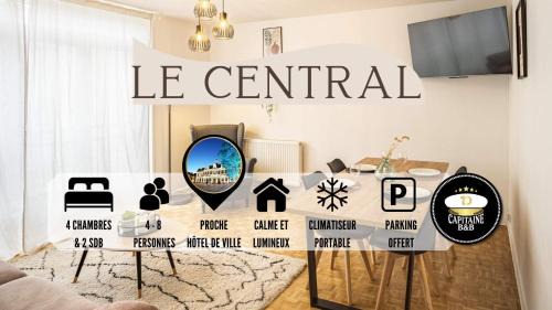 Old Town Apartamento | Le Central - Vue Hotel de ville - 4 Chambres