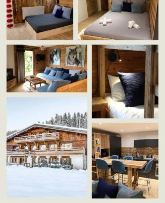 Demi-Quartier Apartamento | Le Chalet 138 Megève appartement pour 8