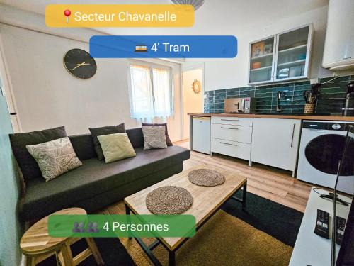 Saint-Roch - Badouillere - Chavanelle Apartamento | Le charmant T2 4 personnes WIFI