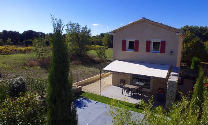Grillon Villa | LE CIGALOU CON SU PISCINA Y JARDÍN