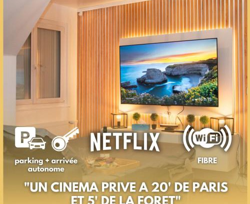 Boissy-Saint-Leger Apartamento | Le CinéRêve l 20' Paris l Netflix l Fibre l Parking