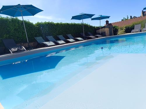 Salignac-Eyvignes Casa | Le Clos de la Musardise - Gîtes de Charme avec Piscine Chauffée