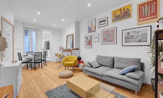 Guilhemery Apartamento | Le Clos Dupont - Appartement avec jardin et terrasse à Toulouse