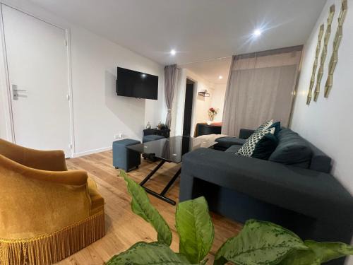 Villetaneuse Apartamento | Le cocon du rez de jardin