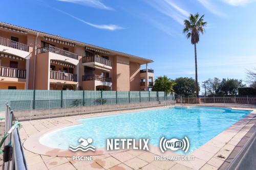 Saint-Jacques Apartamento | Le Cosy : Terrasse Parking Piscine Clim