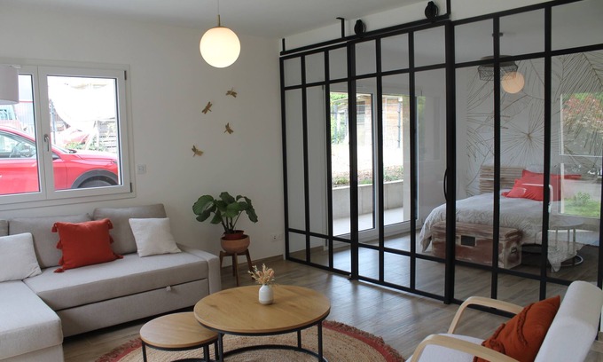 Wingersheim Apartamento | Le jardin de Clémentine, a cosy, quiet apartment