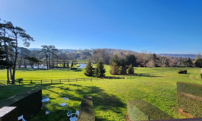 Clair Valon Apartamento | Le Green - Appt Houlgate vue sur le golf