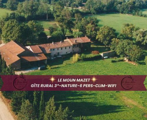 Istres Casa | Le Moun Mazet gîte rural 3 étoiles, CLIM, Nature, 6 personnes