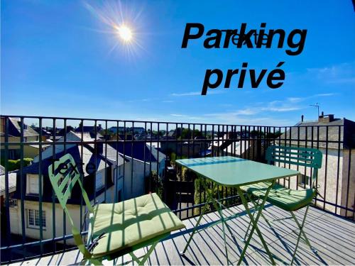 Dinard Apartamento | Le palatin PARKING privé tout inclus