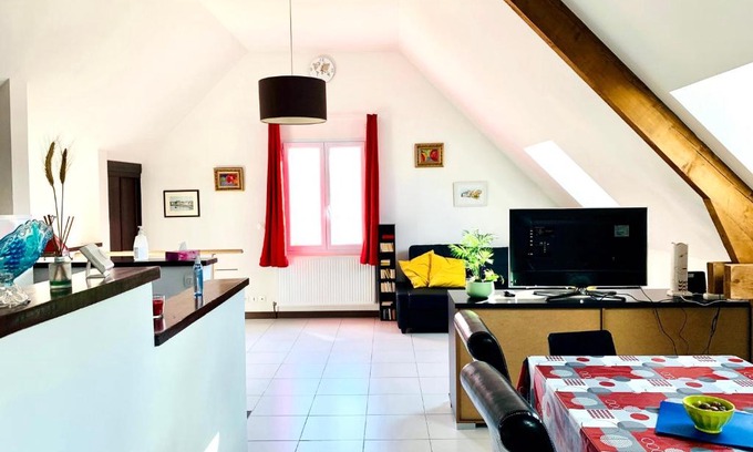 Pont-Sainte-Maxence Apartamento | Le Paraty - Maison indépendante 72 m2