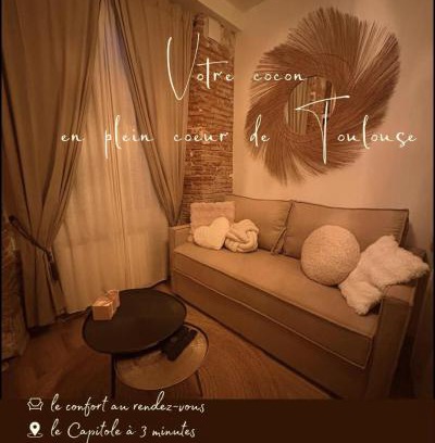 Toulouse City-Centre Apartamento | Le Petit Hôtel de Laura Cosy Parking & Netflix