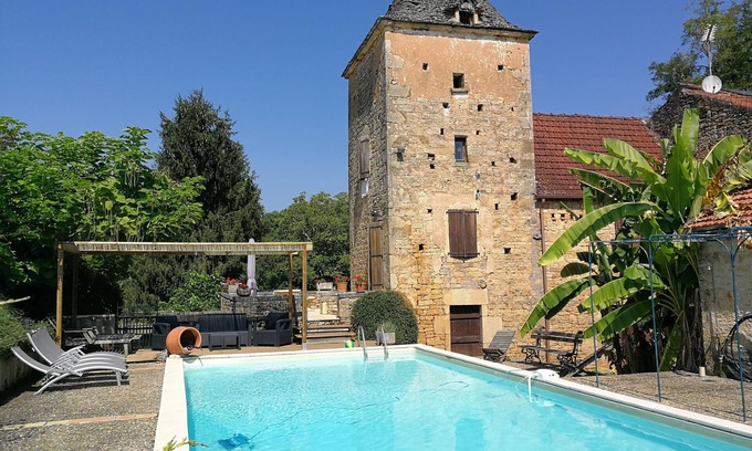 Goujounac Casa | Casa de carácter: La paloma en Goujounac cerca de Domme