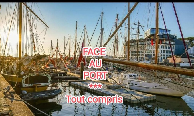 Fecamp Apartamento | LE REFLET DES VOILES FACE AU PORT DE FECAMP