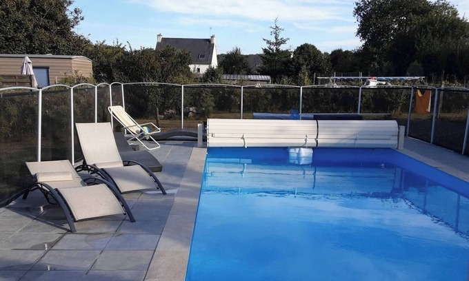 Saint-Lunaire Casa | Le relais bleu de saint lunaire swimming pool & spa June 7 nights 2 free
