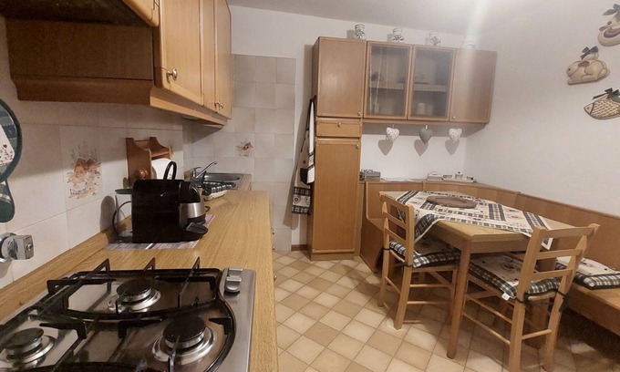 Montagnaga Apartamento | LE RONDINI 3 habitaciones Wi-Fi sol naturaleza Pet-Friendly veranda panorámica