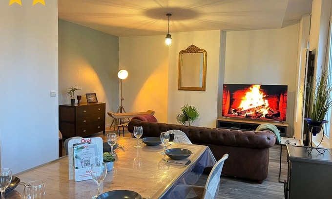 Gare Apartamento | Le Roof Top-Apartamento-Apartamento-Baño en la habitacion