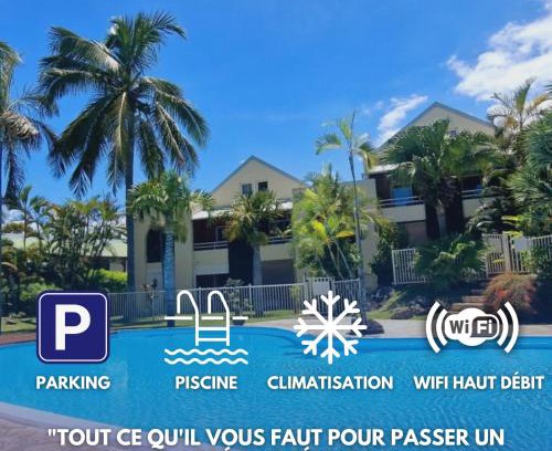 Caphomard Apartamento | Le Sable Blanc - piscine - parking - clim - wifi