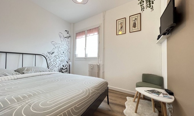 Fontaine-Bayonne-Cartoucherie Apartamento | Le Toucan - Joli studio proche Tram & centre-ville