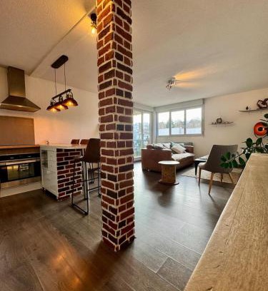 Chateau de l'Hers Apartamento | Le Toulousain T3 Calme Moderne