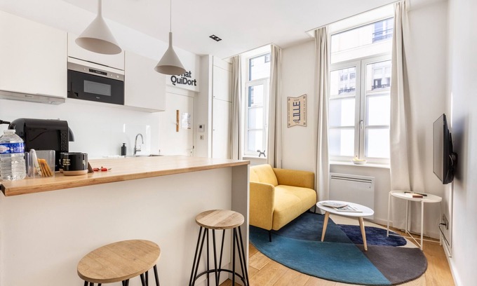 Old Lille Apartamento | Apartamento-Estándar-Baño con ducha-Le Vauban