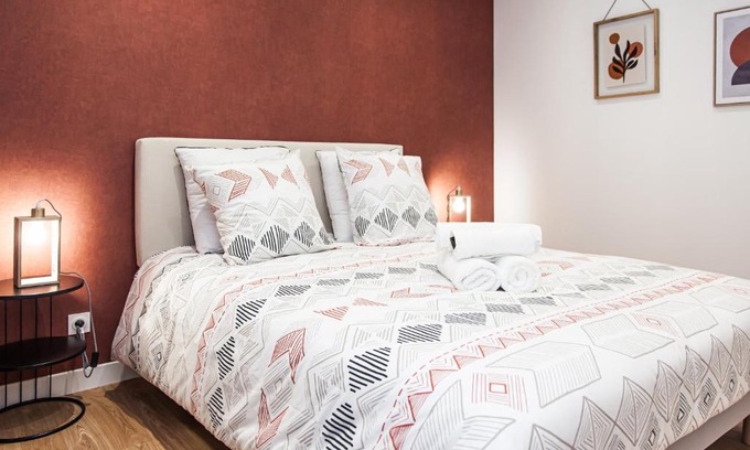 Chateauroux Apartamento | Le Vintage- Gare/centre, tout équipé, refait à neuf, climatisation