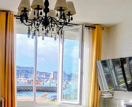 Fecamp Apartamento | LE WELCOME vue port appartement plain pied