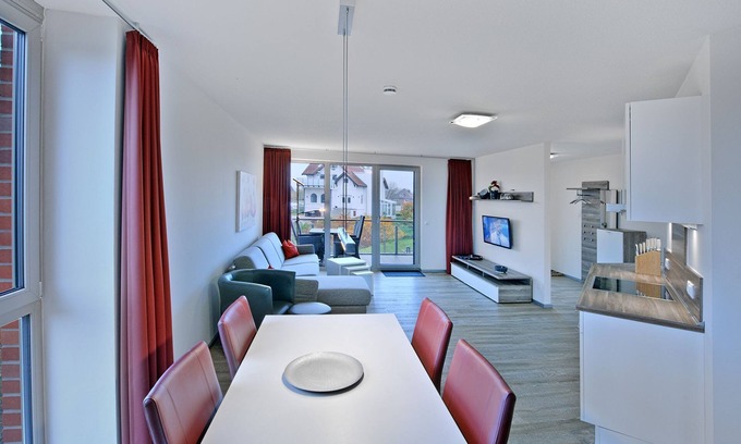 Krautsand Apartamento | Lee Apartment D2 R3 - Ferien auf Krautsand GmbH