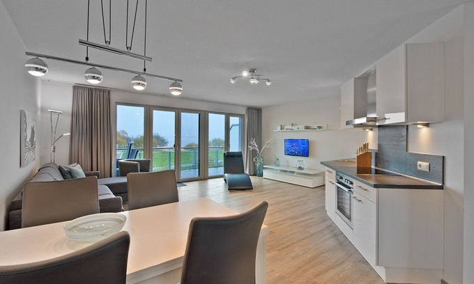 Krautsand Apartamento | Lee Apartment D4 R2 - Ferien auf Krautsand GmbH