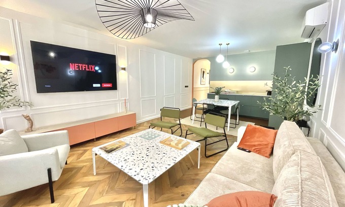 Secteur 2 Apartamento | Les 3 Arches - Appartement Design Hypercentre Piéton Grenoble