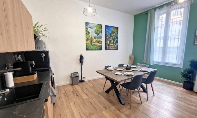 Faubourg Apartamento | Les Calquières,1-bedroom apartment,Historic Center