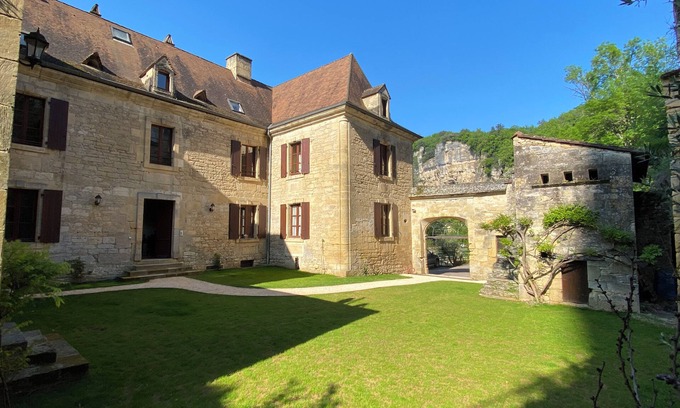 La Roque-Gageac Apartamento | Les Courtines - Character apartment in La Roque-Gageac - Les Oliviers