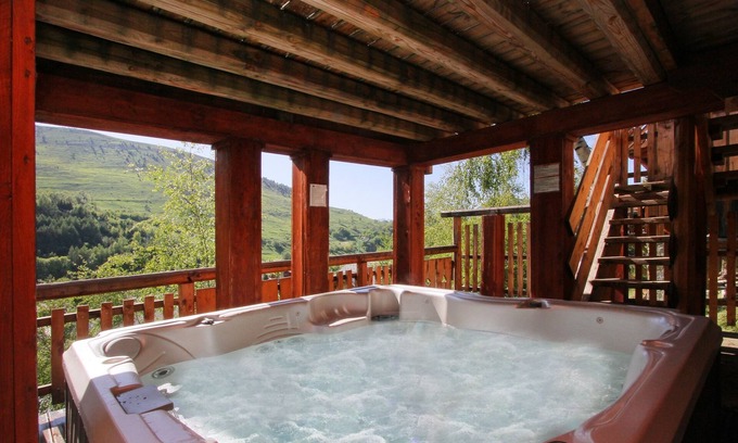 Mont-de-Lans Chalet De Esquí | LES DEUX ALPES Chalet Perce-Neige 14 people - jacuzzi