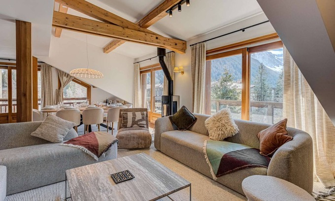 Argentiere Apartamento | Les Melées Apartments - Alpes Travel - Argentiere (2 apartments sleeping 6/8 and 8)