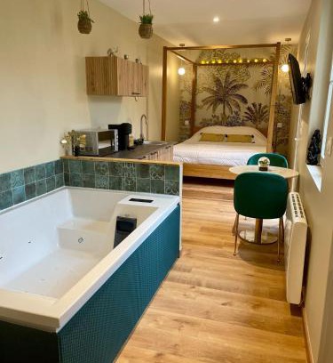 Etaples Apartamento | Les Secrets de la Baie - La Jimbaran - Suite d'exception Spa & Sauna