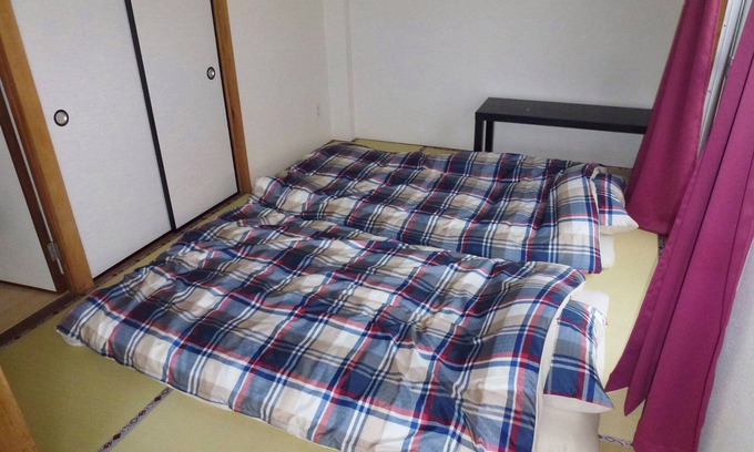 Kasuga Apartamento | Lets play on Wii 202 5 people OK wifi 5 futons wi / Kasuga Fukuoka