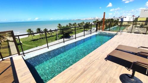 Intermares Apartamento | Lindo apto com vista p o mar dos 2 quartos, ar con