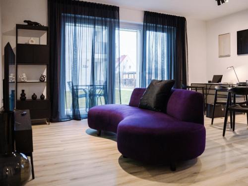 Lubbecke Apartamento | Lio Suite Deluxe Apartment Küche Terrasse Parken Netflix