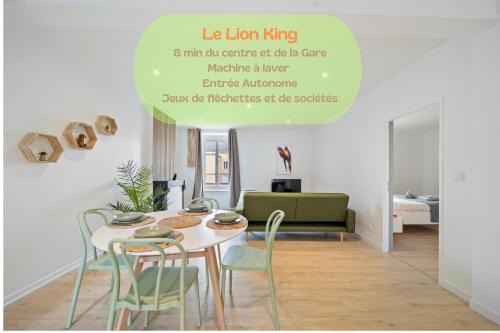 Chalon-sur-Saone Apartamento | Lion King Appart 65 m2 tout inclus, rénové, Calme, parking facile