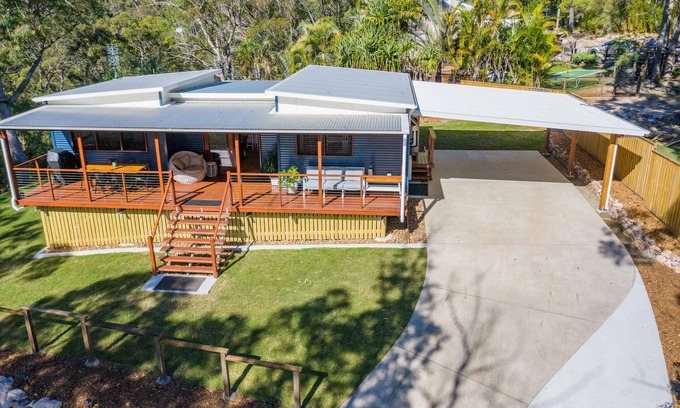 Little Mountain Casa | Little Mountain Retreat - Donde Bush se encuentra con la playa