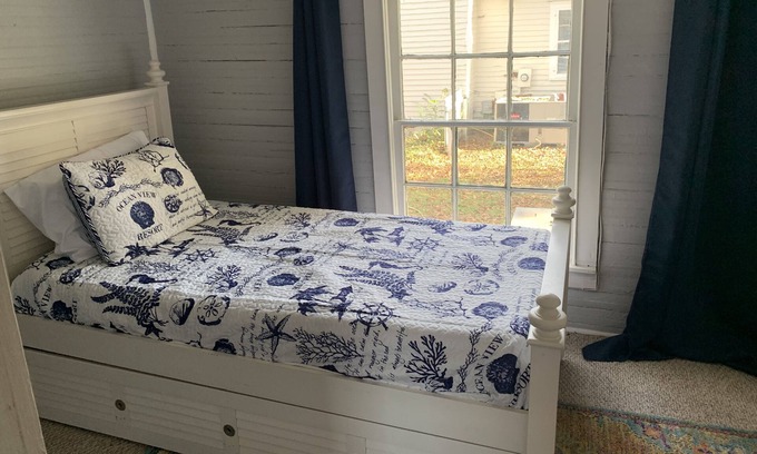 Edenton Cabaña | Little Sugar Shack in Historic Cotton Mill