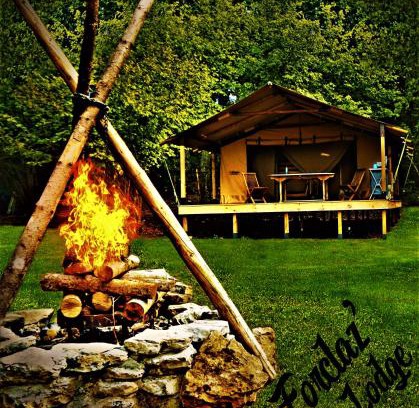 Montmin Otro | Lodge Bois et Toile avec Vue