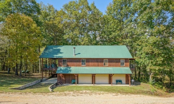 Murfreesboro Casa | Lodge on Little Missouri river-river decks & access