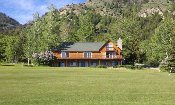 Star Valley Ranch Cabina | Lodge en el campo de golf en Star Valley Ranch, WY. La mejor vista y ubicación !!