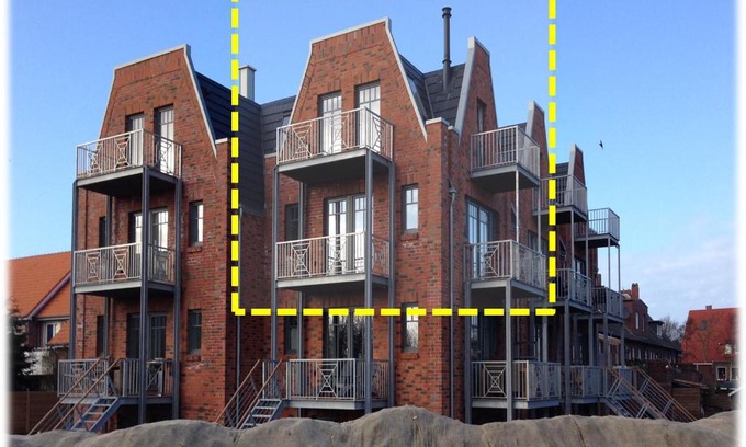 Wangerooge Apartamento | Loft 270° im Kapitänshaus Wangerooge