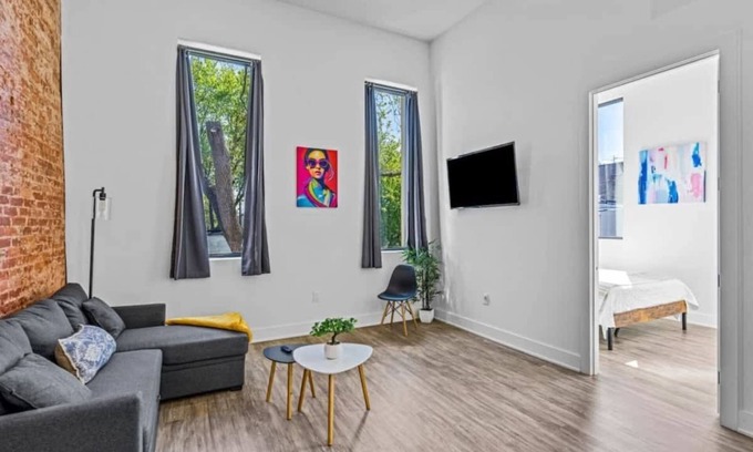 Delair Apartamento | Loft 2BR Free Parking EV Charger